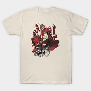 Funny Ghost Red T-Shirt